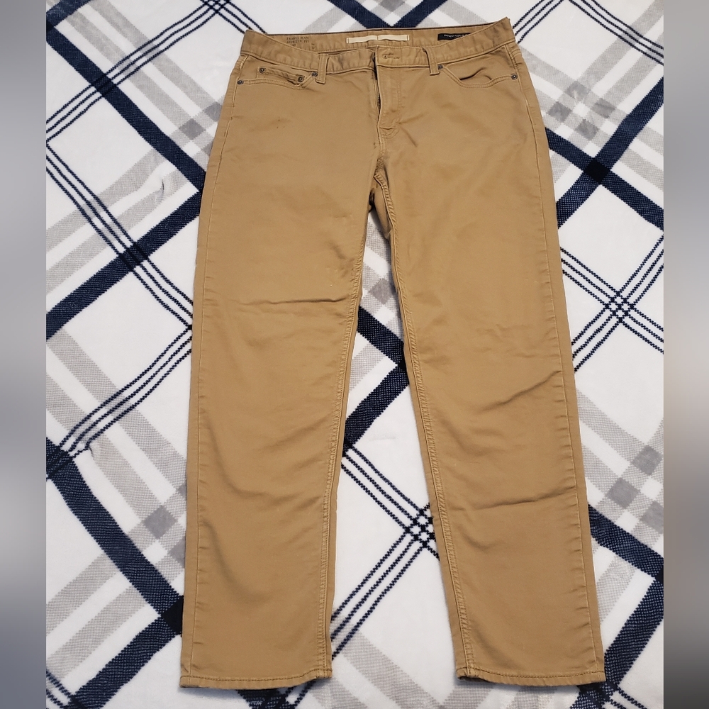 Banana Republic travel pant whiskey brown 34×32